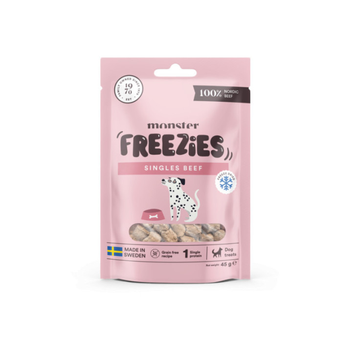 Monster Dog Treats Freezies Beef 45 g