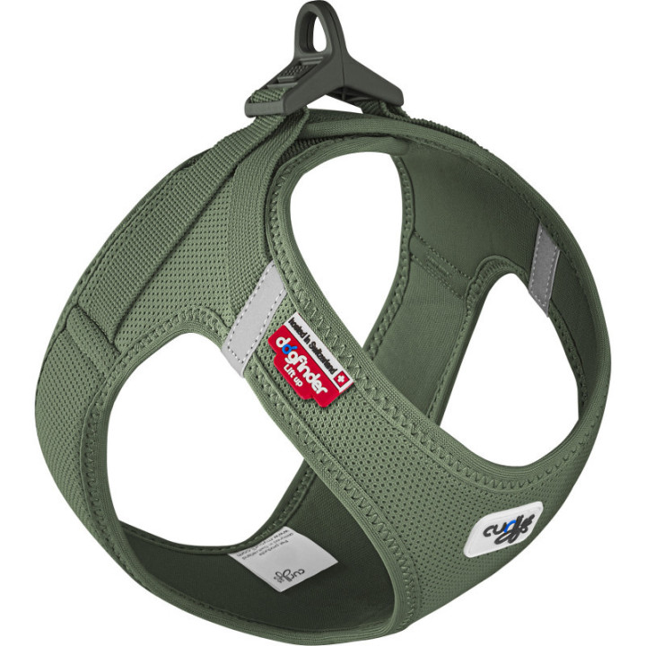 Curli Vest Sele Clasp Air-Mesh, Moss