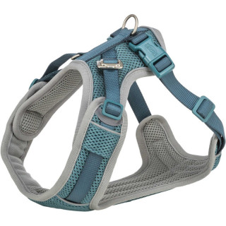 Premium FlexMesh sele, bred, XS-S: 40-57 cm/15 mm, petrol