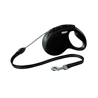Flexi classic m snöre svart 2-5