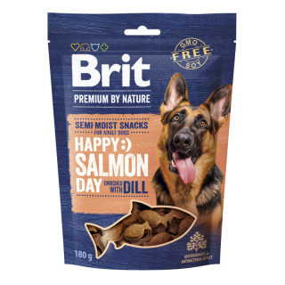 Brit PbN Semi-moist Snacks Lax & Dill 180g