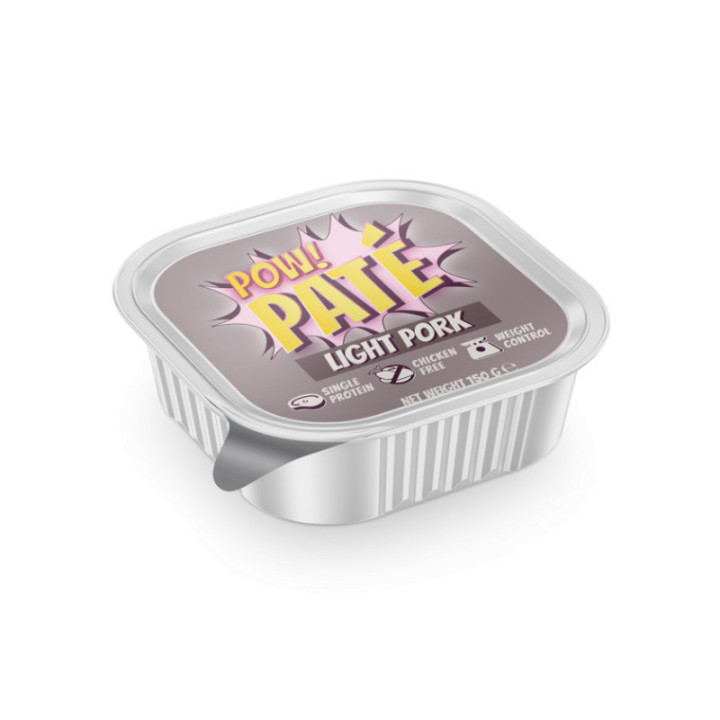 POW! Hund Light Fläsk Paté 150 g