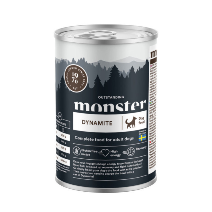 Monster Hund Multi Nöt/Kyckling/Vilt Burk 400 g