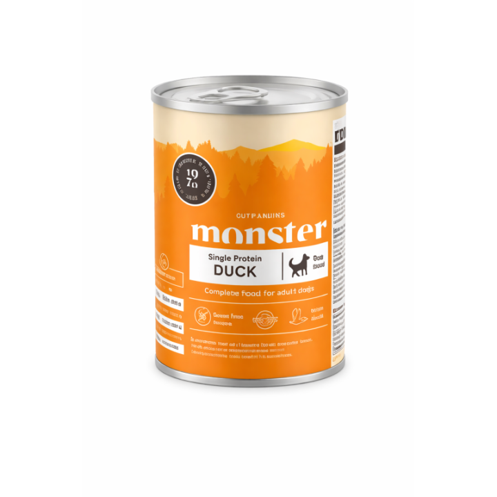 Monster Hund Valp Kyckling Burk 400 g