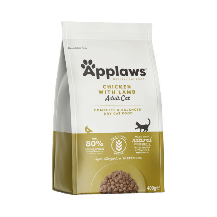 Applaws katt Vuxen Kyckling och Lamm 400 g