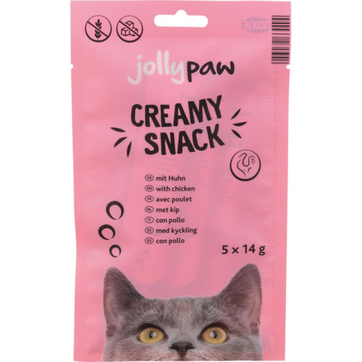 Krämig Snack med kyckling, 5 × 14g