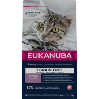 Eukanuba Kattunge Spannmålsfri med lax 2 kg