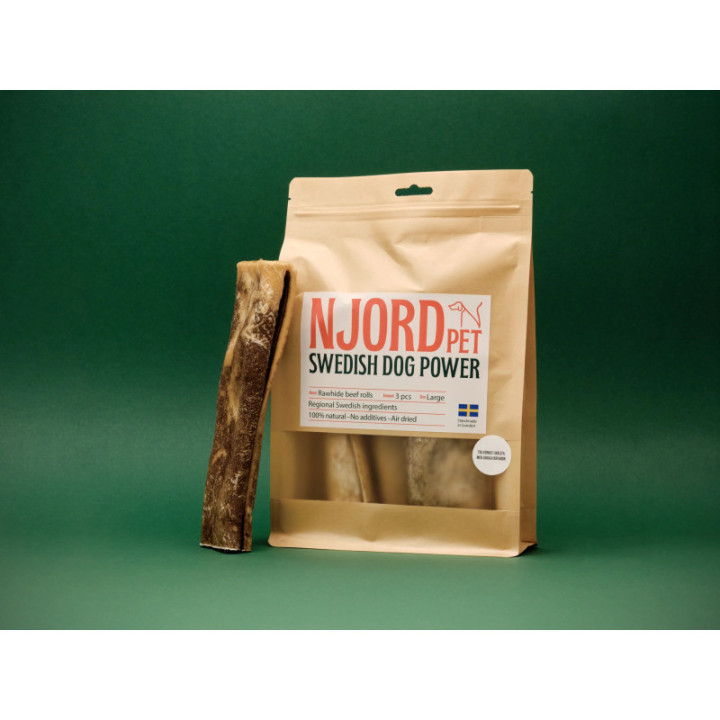 Nötrulle Large 3-st 20 cm