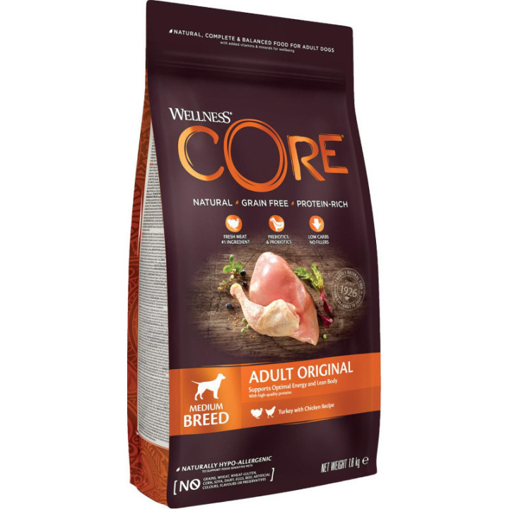 CORE Vuxen Original för medelstora raser 1,8 kg
