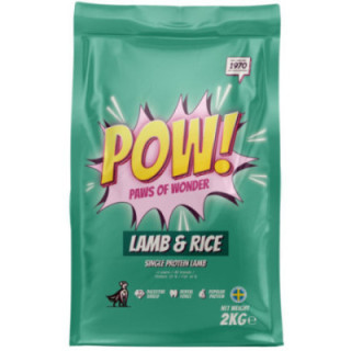 POW! Hund Vuxen Lamm & Ris 2 kg