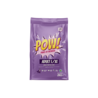 POW! Hund Vuxen L/XL Fläsk 2 kg