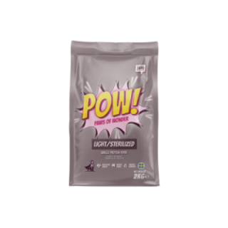 POW! Hund Light & Steriliserad 2 kg