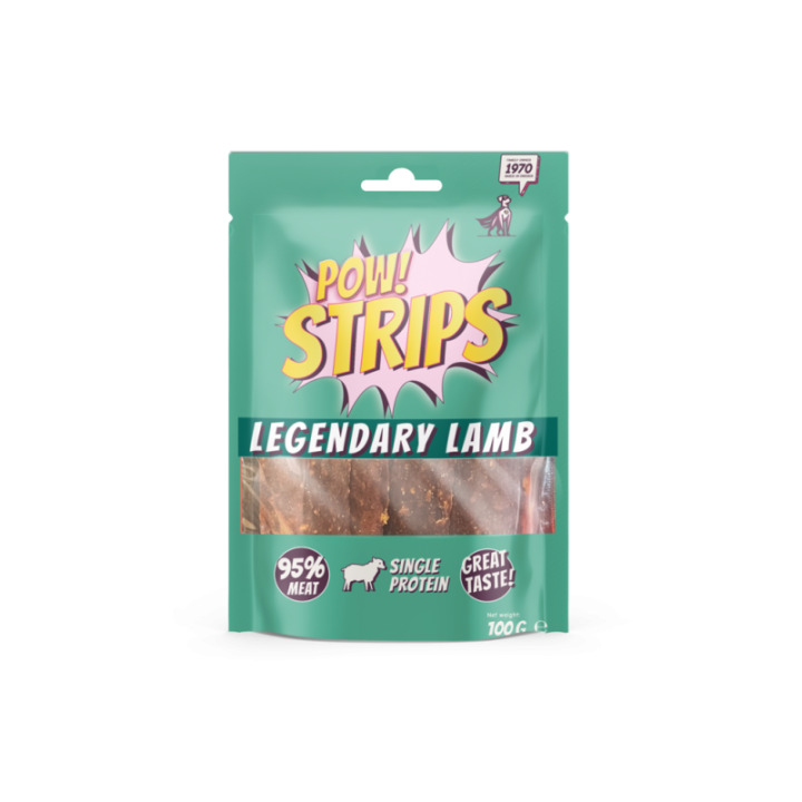 POW Strips Legendarisk Lamm 100 g