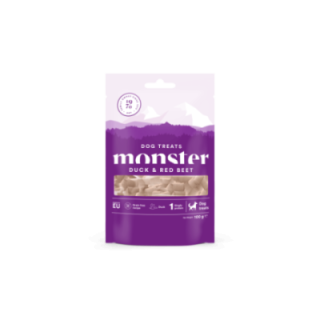 Monster Hundgodis Ugnsbakad anka/Rödbeta 100 g
