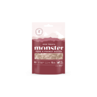 Monster Hundgodis Ugnsbakad fläsk/Jordnöt 100 g