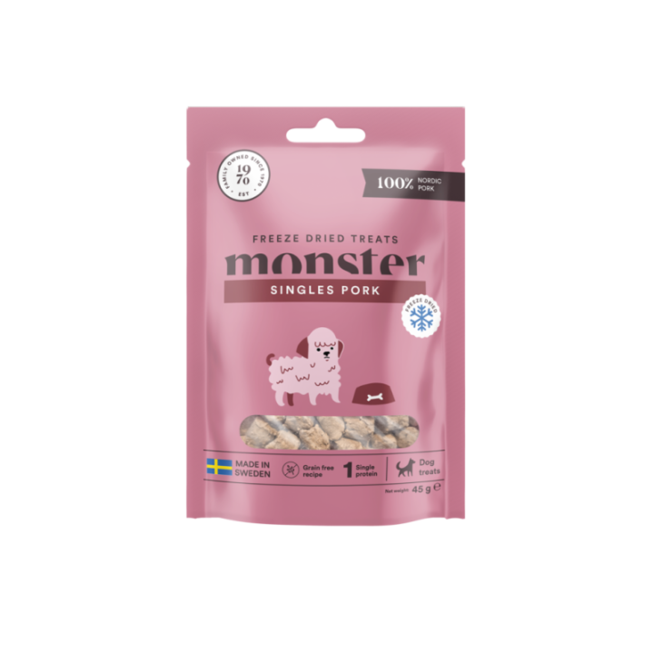 Monster Freezies Hundgodis med fläsk 45 g