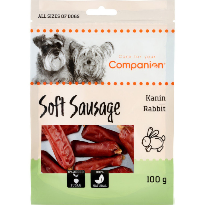 Companion Kanin Korvbitar, 100 g