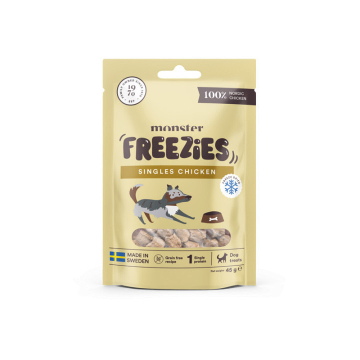 Monster Hundgodis Freezies Kyckling 45 g